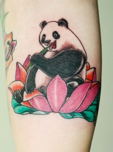 panda tattoo